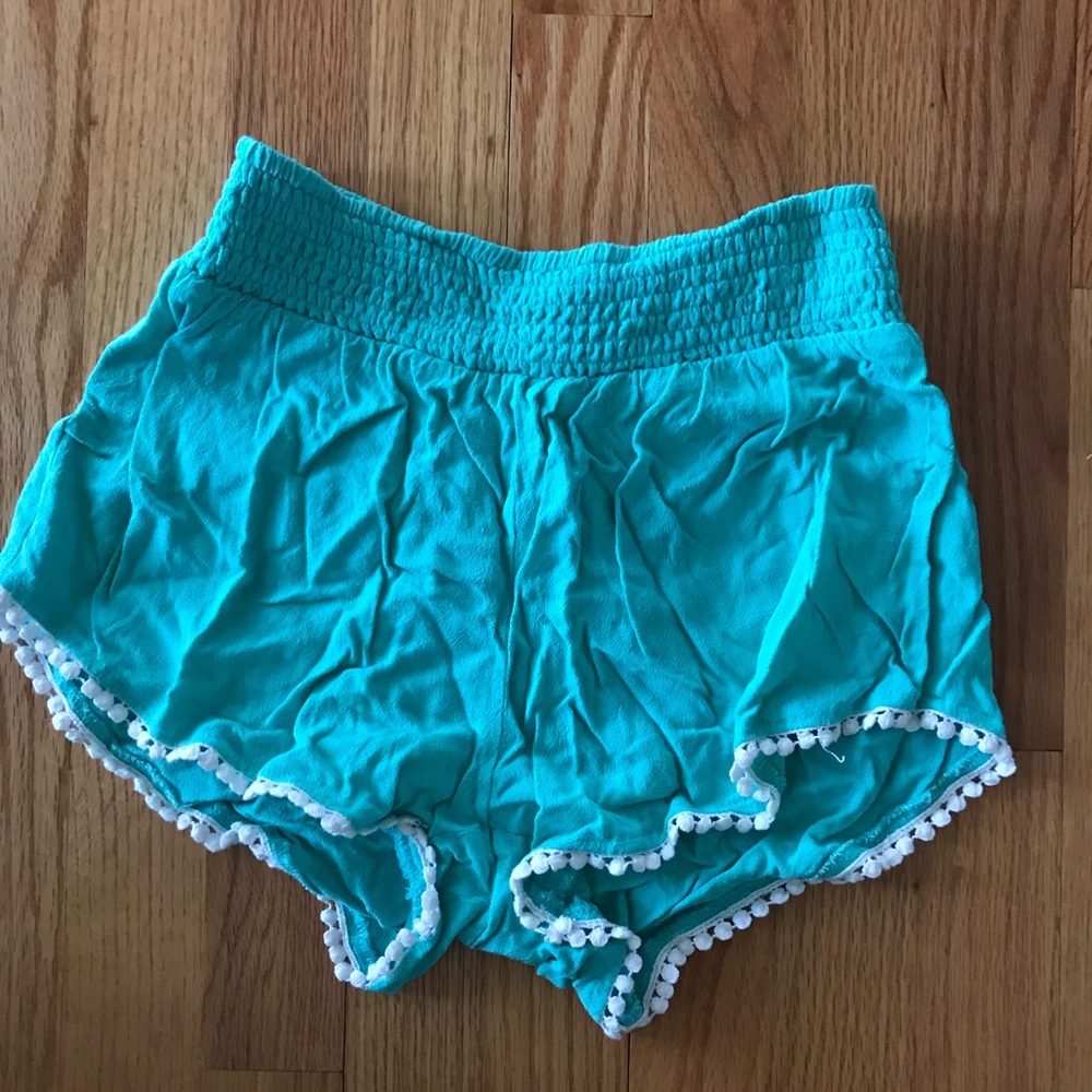 High rise shorts